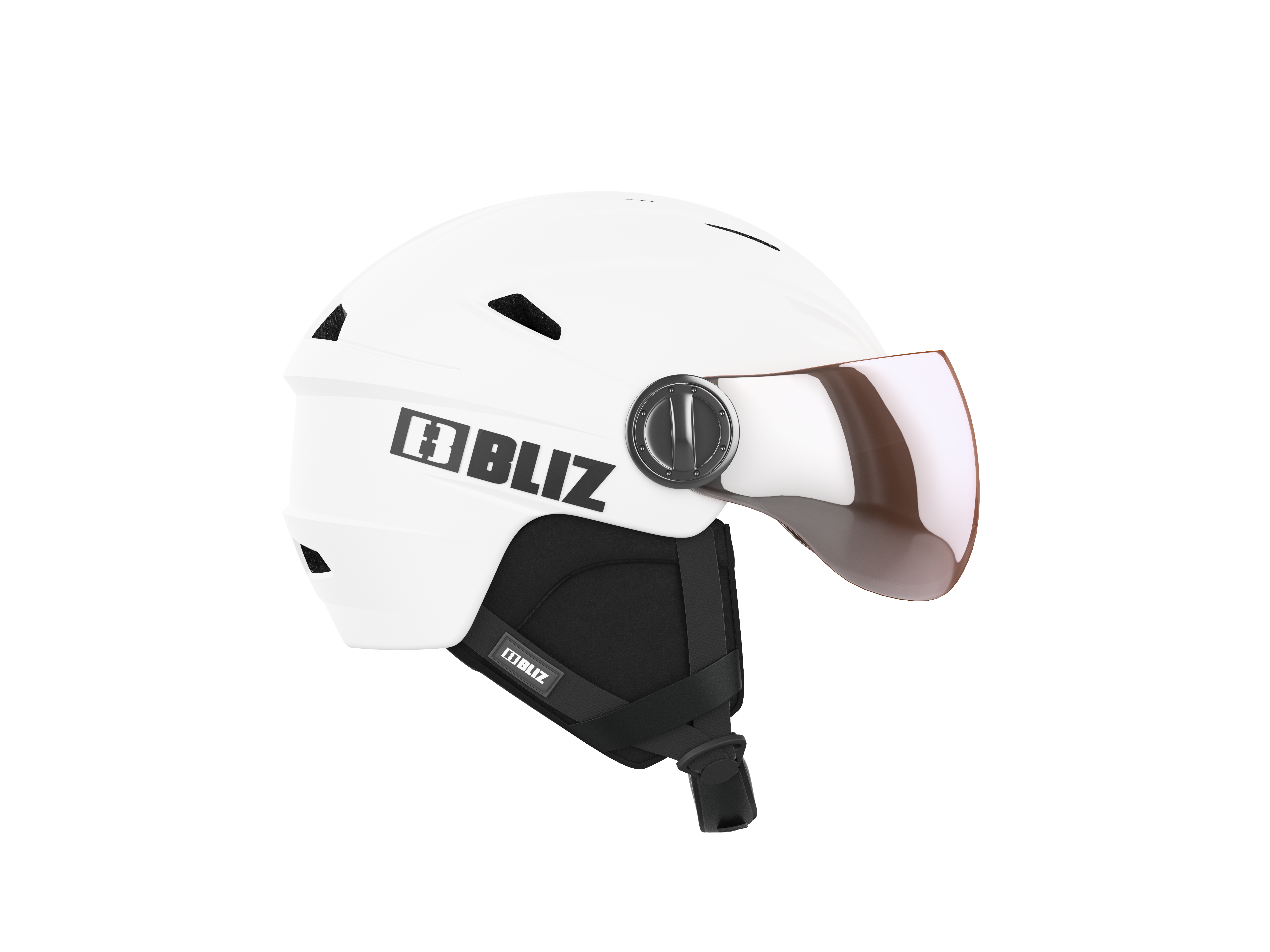 Strike White - Ski Helmet White S