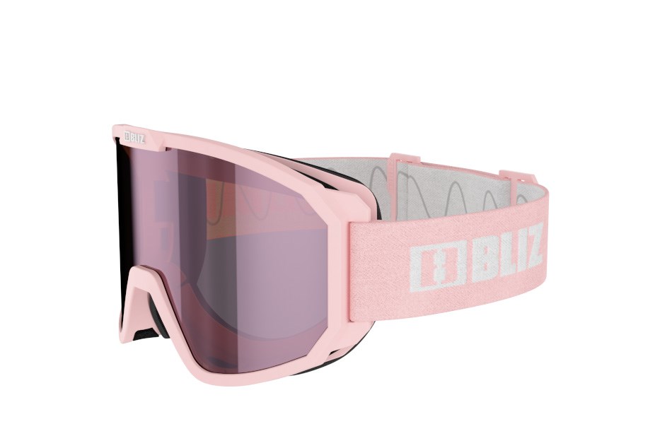 BLIZ Bliz FLOW - Masque ski white smoke/pink multi - Private Sport Shop