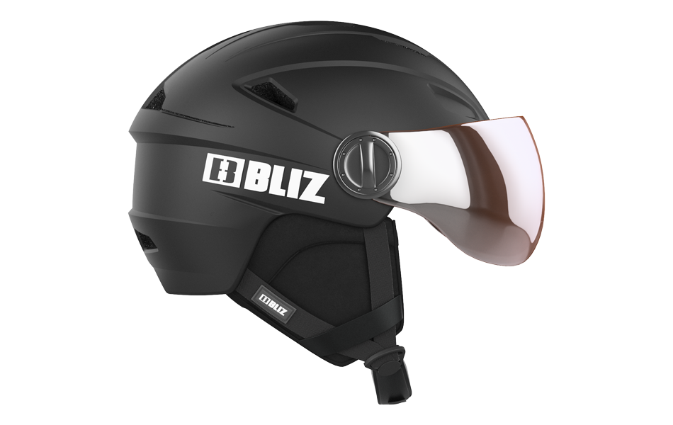 Strike Black - Ski Helmet Black M