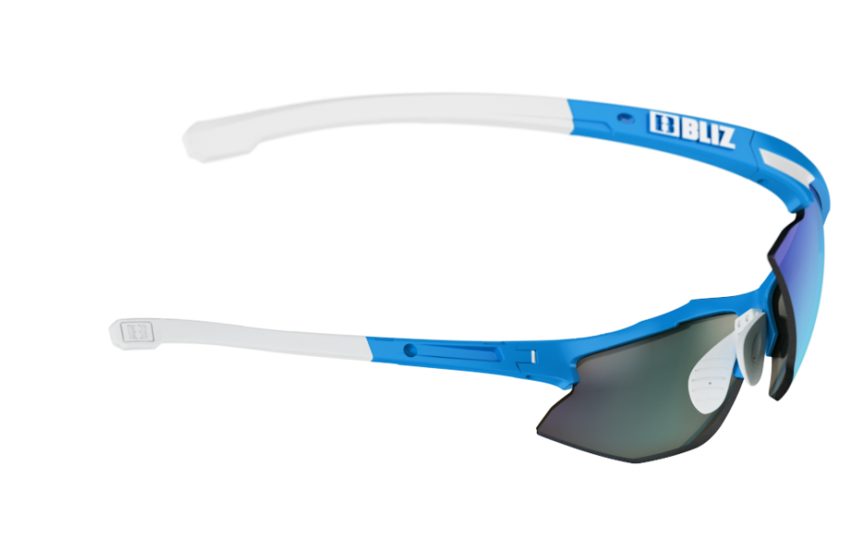 Rettelse Forsømme Doktor i filosofi Velo XT Small - Sports glasses, White/ blue | Bliz USA